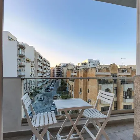 Lovely 3br With 2 Private Balcony & Sofa Bed By 360 Estates Appartement San Pawl il-Baħar