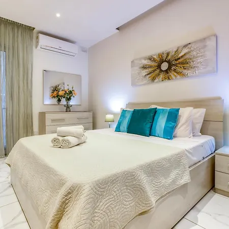 Lovely 3br With 2 Private Balcony & Sofa Bed By 360 Estates Apartamento St Paul's Bay